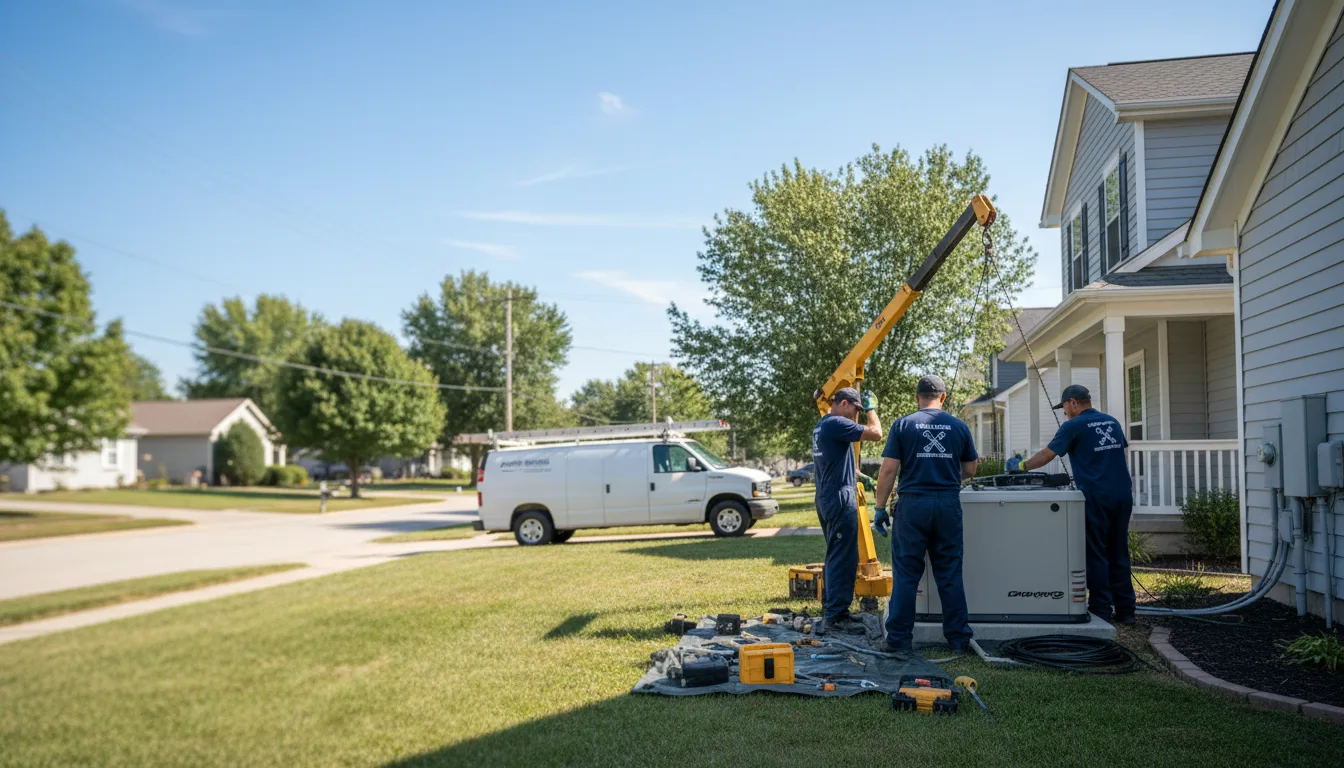 Generator Installation in South Barre, VT near me